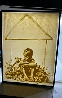 Image 3 of "Safe Haven" by Mas Vandal, Printed by UrbanLayers. Limited Edition run of 3 with COA