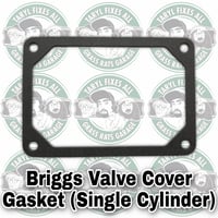 Briggs Valve Cover Gasket (Single Cylinder) 