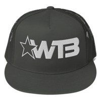 Image 4 of WTB White Logo Trucker Hat