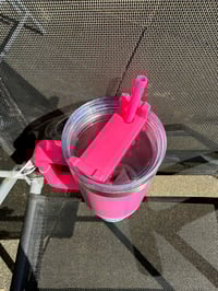 Image 5 of Hydrate UPerform 40z Bottle- Pink Sky Fade