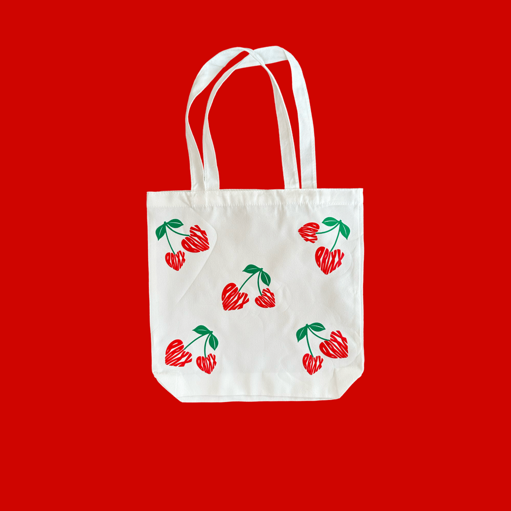 Image of Cherry BRIXX Tote Bag