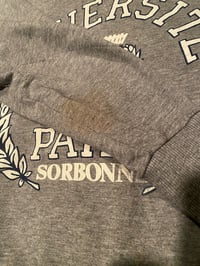Image 3 of Paris University Sorbonne Gray Crewneck (L)
