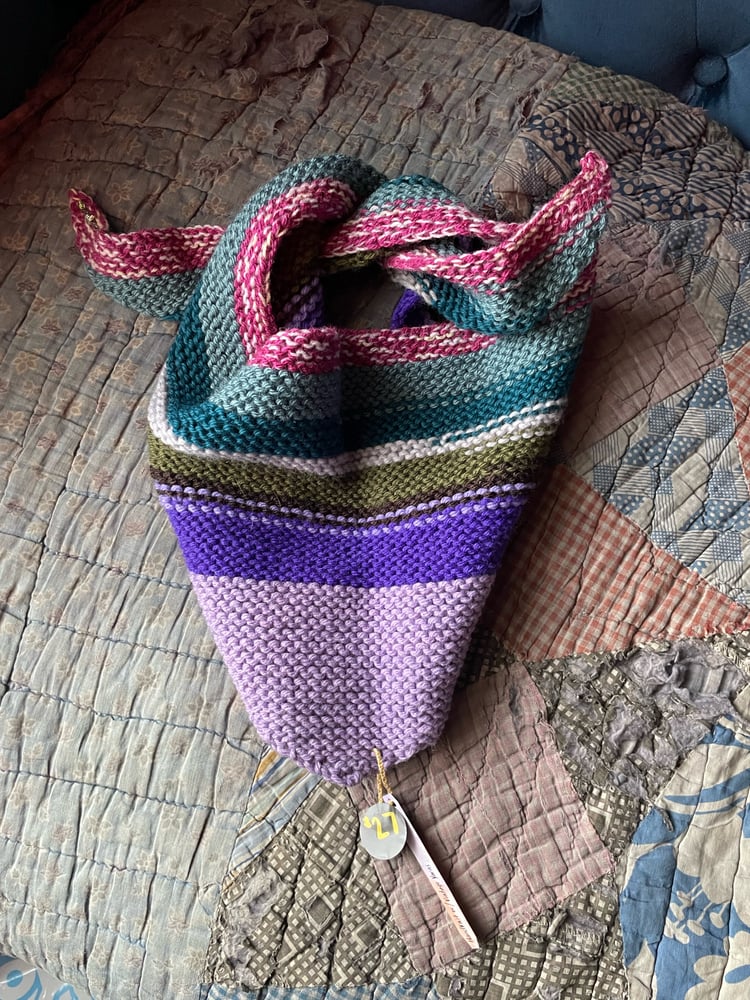 Image of Handknit Bandana