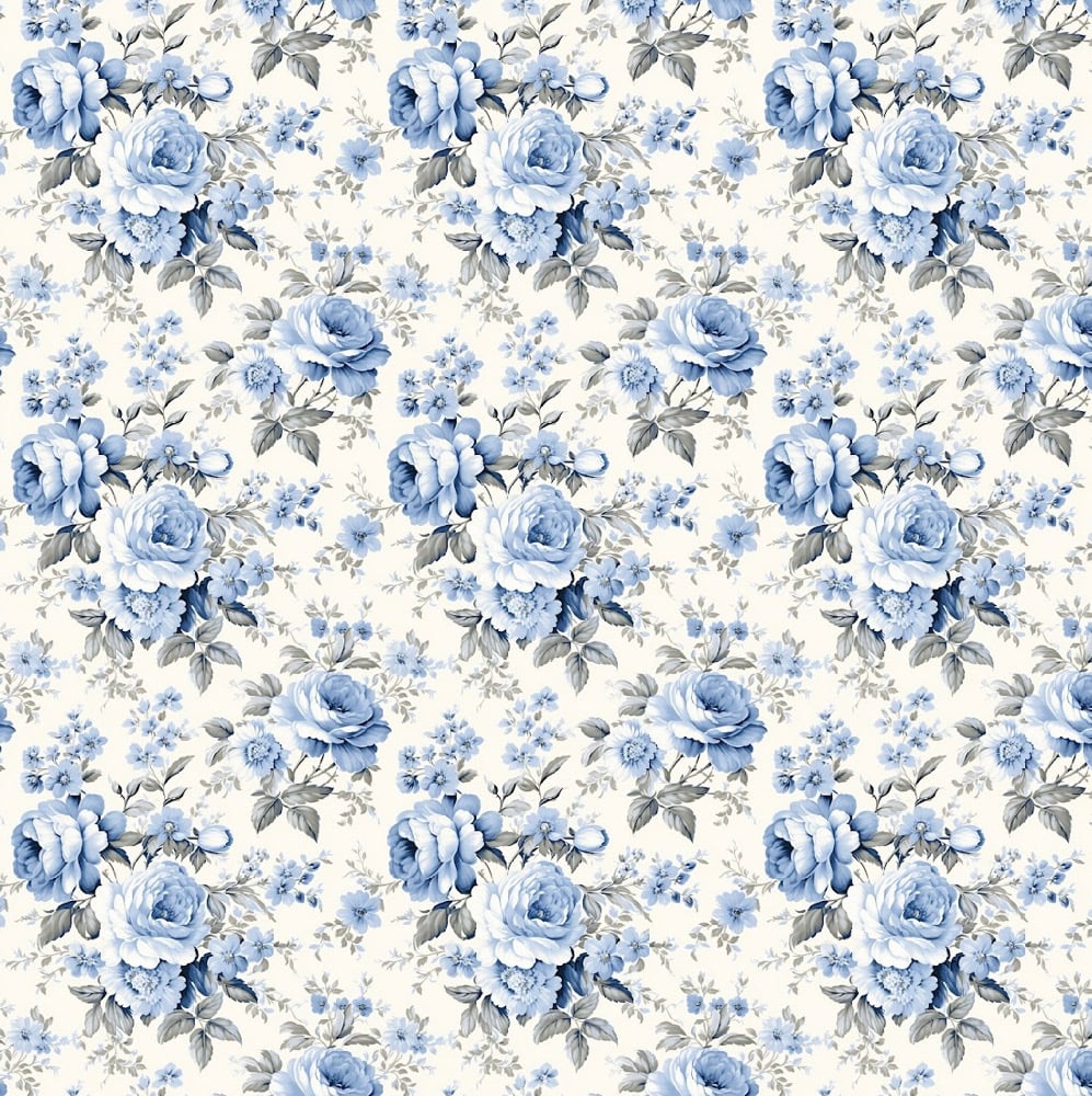 Image of Vintage floral drop set