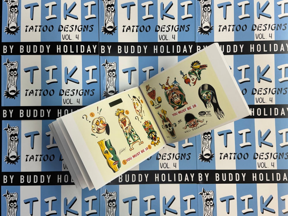 Tiki Tattoo Designs Vol. 4