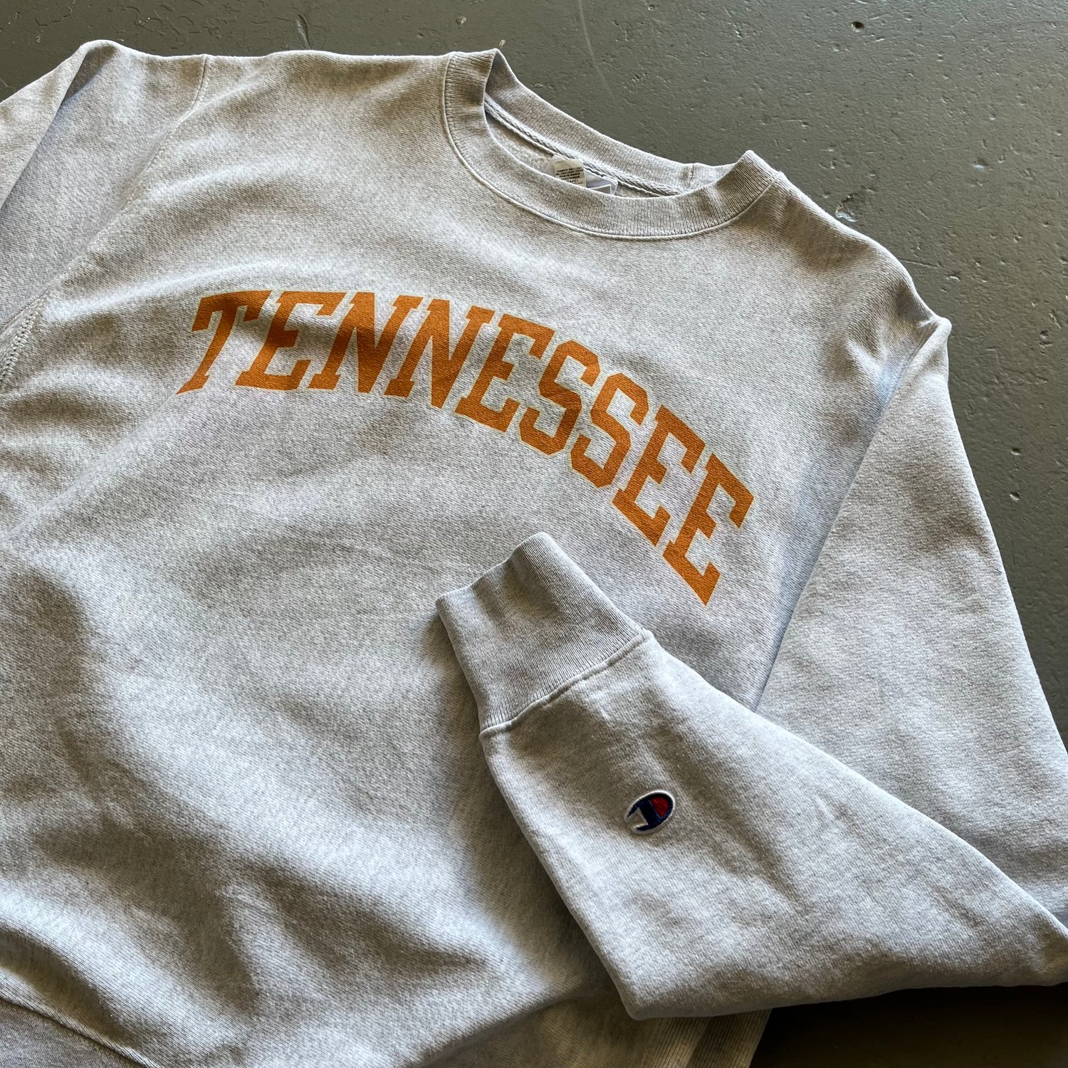 Image of Vintage Champion Tennessee reverse weave sweatshirt size medium 