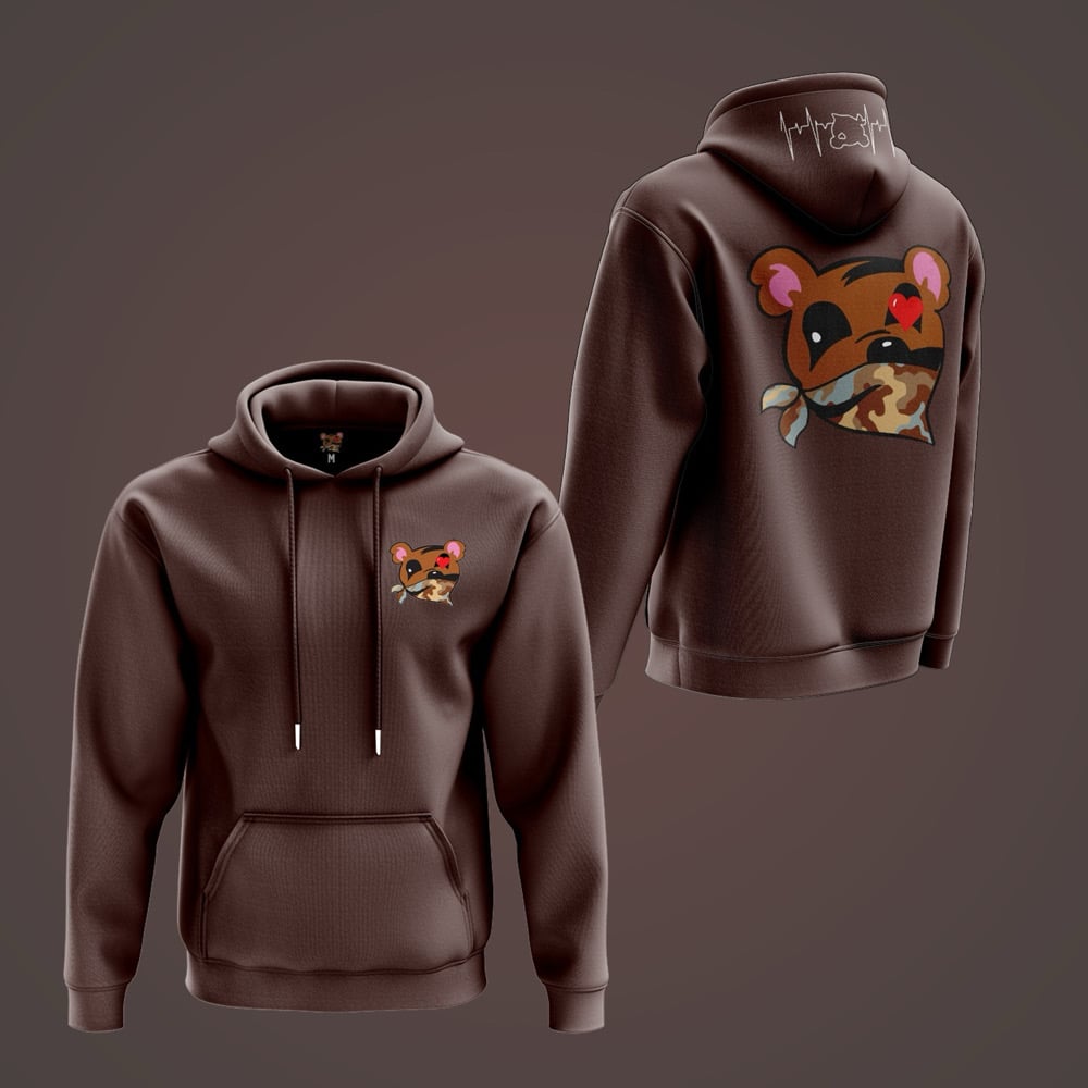 HNS 	“Bear Hug Brown” Hoodie  🐻