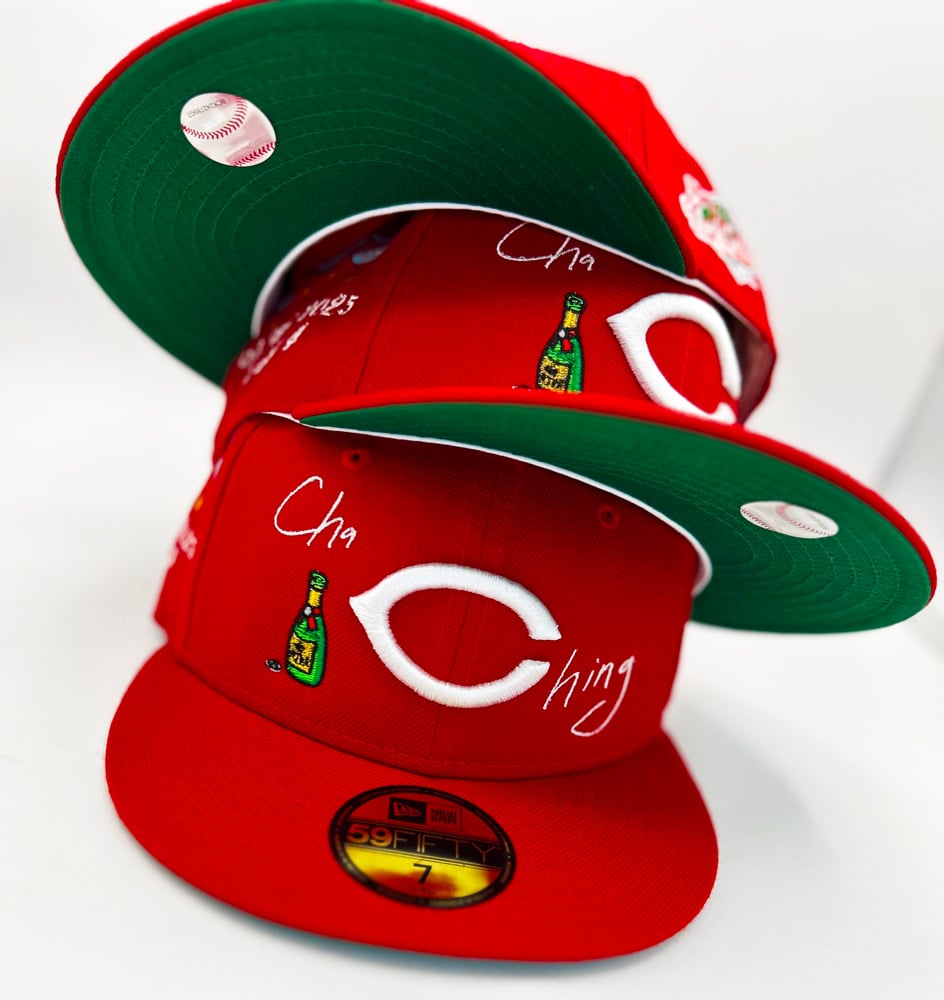 Image of QTRS🌍❌ChaChing Brand “Double Label” Fitteds 