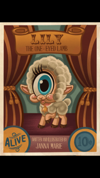 Lily the one eyed lamb book