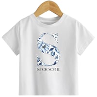 Image 5 of T-SHIRT: Flower Letter