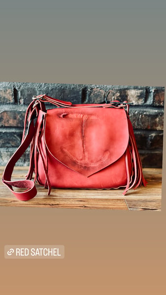 Image of Soft  leather satchel