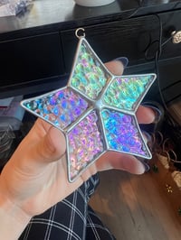 Iridescent Clear Star