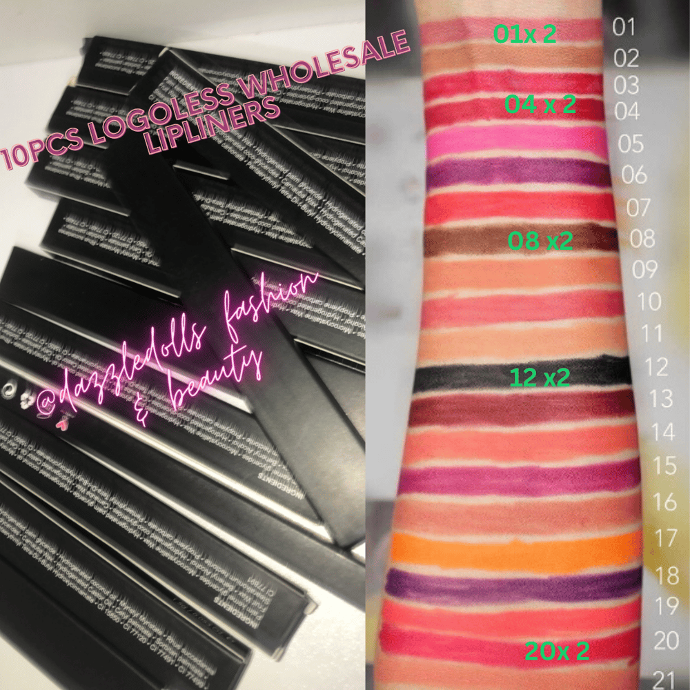 Image of 10pcs Wholesale lipliners.