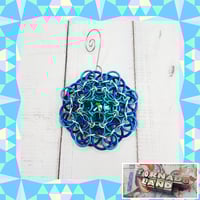 Midnight Stars Capture Crystal  Arctic Jewel Ornament