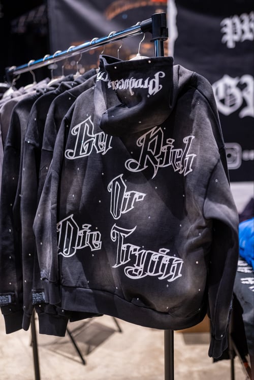 Image of Get Rich Or Die Tryin Sunfade Hoodie (LIMITED EDITION)
