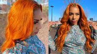 Image 3 of "GINGER SPICE" 24 inch FULLY CUSTOMIZED 13x4 lace front wig 