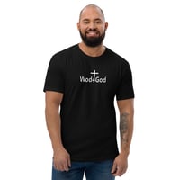 Image 4 of Wod4God Fitted T-shirt