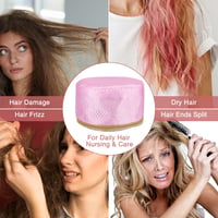 Image 4 of Hair Steamer Cap Electric Hair Heating Cap Thermal Treatment Hat Waterproof Self-heating Hat SPA Nou