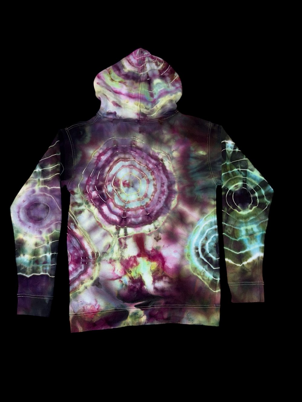 Image of (S) Moss Berry Hooded Sweatshirt 
