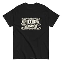 Image 2 of Shit Creek Survivor Funny Western Humor Unisex T-Shirt | Sarcastic Graphic Tee