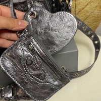 Image 6 of METALLIC METAL PURSE
