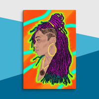 Image 1 of Canvas Print It's A Vibe