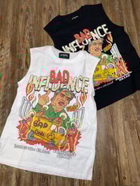 Image 4 of BAD INFLUENCE TEE WHITE