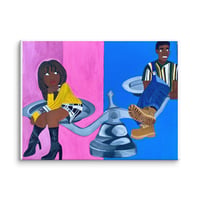 Image 1 of Societal Imbalance Canvas Print