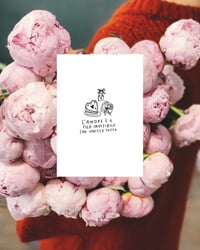 Image 2 of Line art “simple happy things” 