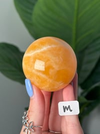 Image 13 of CHOOSE YOUR OWN ORANGE CREAMSICLE CALCITE SPHERES -MEXICO-