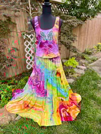 Image 4 of Caged Butterfly Prarie Skirt Set