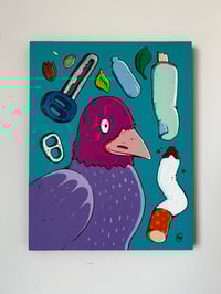 Image 2 of Bird reincarnation painting