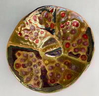 Image 2 of Stylised flower lustre bowl