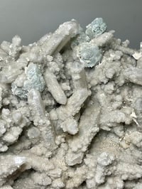 Image 7 of Mongolian Quartz Points Cluster & Fluorite Specimen | Mongolia #2787