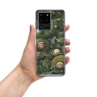 Image 12 of Flora and Fauna Goblincore Grunge Snails and Moss Clear Case for Samsung®