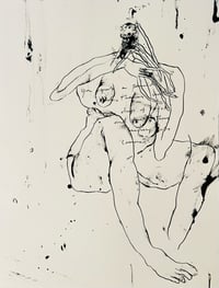 Drips Of Water And A Pencil