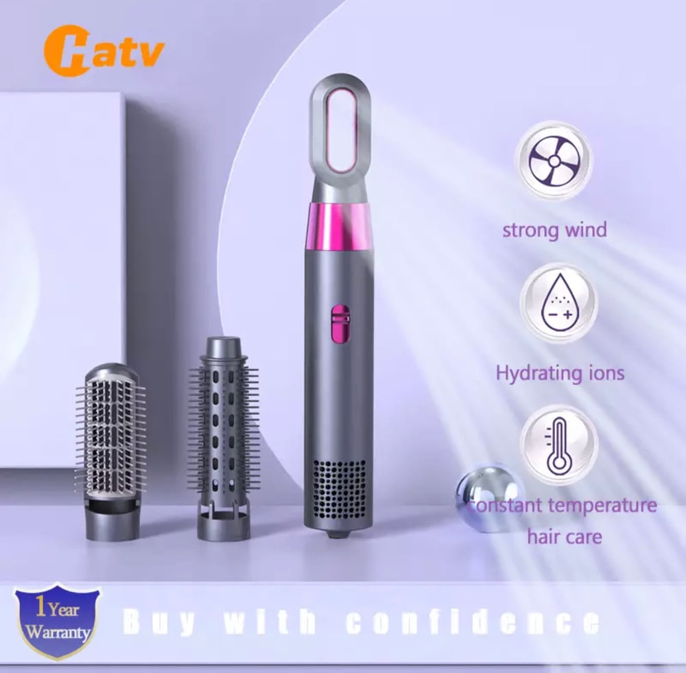 Image of 3 In 1 Electric Hair Styler