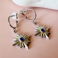 Image 5 of Blue Star Half Hoops