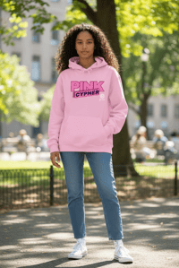 Image 4 of Pink Cypher Hoodie (Pink)