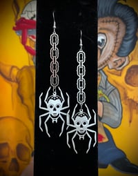 Chain Spider Earrings