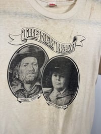 Image 2 of 1974 David Allan Coe and Willie Nelson shirt 