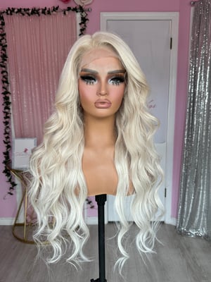 Image of human hair platinum blonde (ready to ship) 