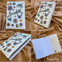 Image 2 of A5 Personalised Book Covers (custom designs)
