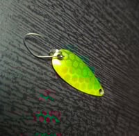 Image 1 of Gold and Green Honeycomb (Pink and Prismatic)