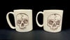 Skull Mugs Matching pair 