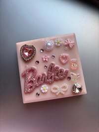 Image 1 of “Coquette Barbie” LED Compact Mirror