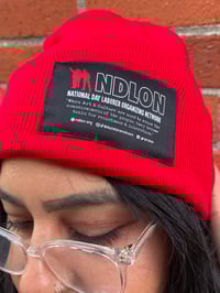 Image 3 of NDLON beanie - Red