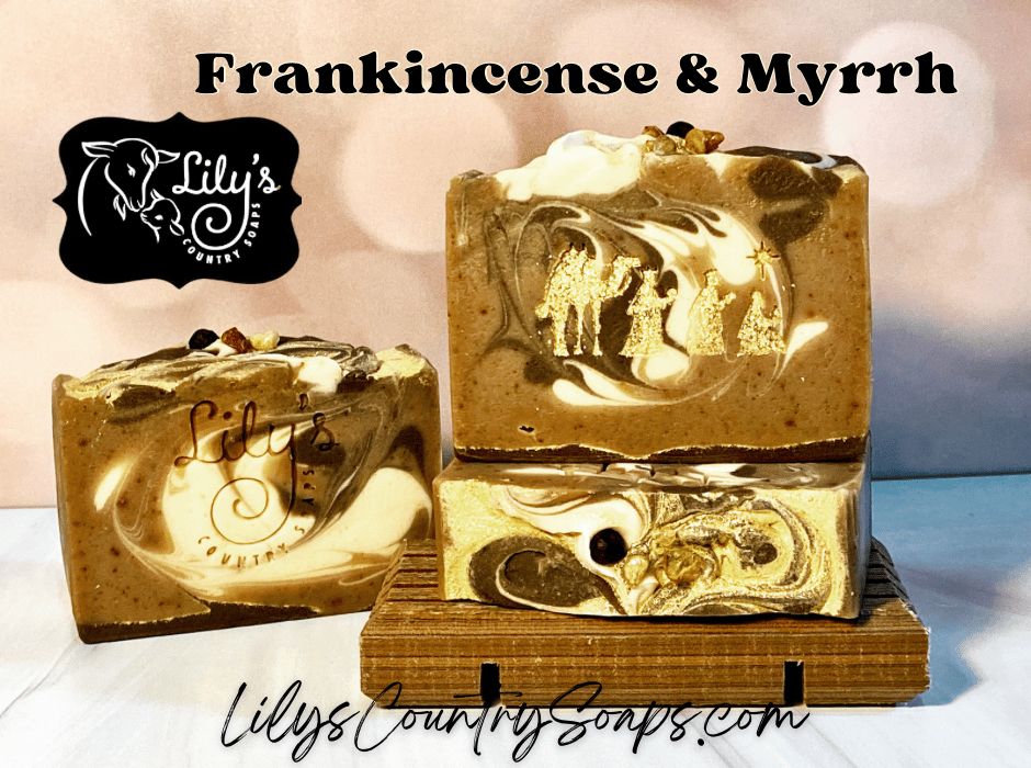 Gold, Frankincense, & Myrrh Soap