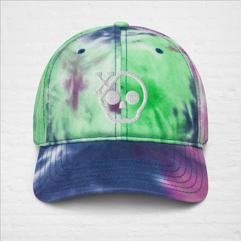 I Love My Tie Dye Hat Image 3