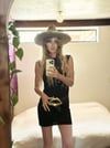 late 1960s brass STONES lips belt leather